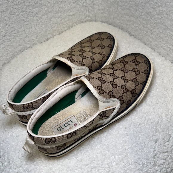 Women's Gucci Tennis 1977 slip-on sneaker size US 9 EU 39 - Picture 7 of 8